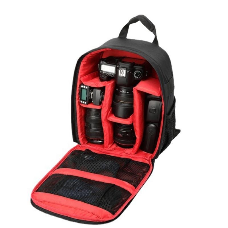 Outdoor Camera Backpack Video Digital Shoulder Camera Bag Waterproof Photo Knapsack Case DSLR Ergonomic Shoulder Strap