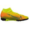 Nike Mercurial Superfly 7 Comfortable TF (Rubber Studs) Durable Soccer Shoes Men sneaker Lemon-Yellow BQ5435-703