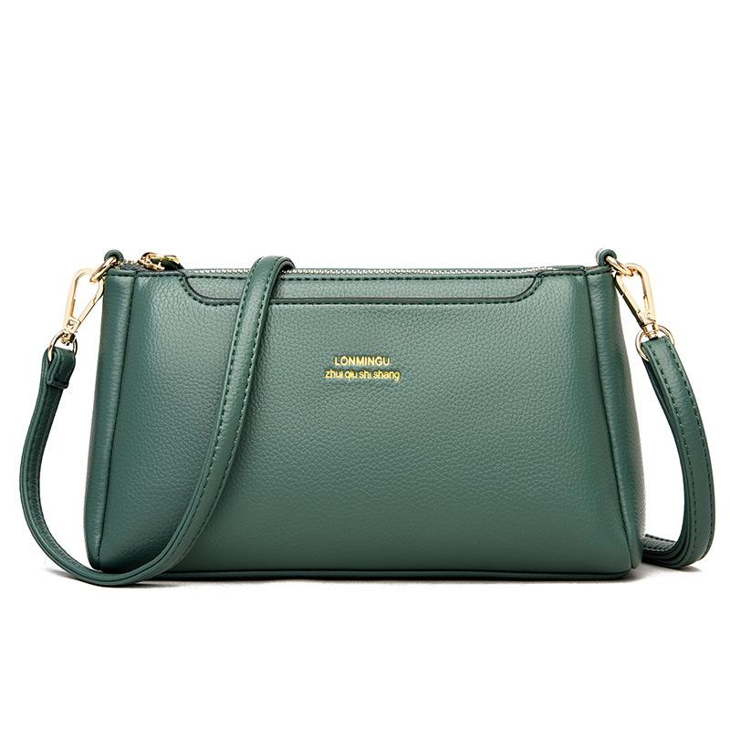 Small Bag Women's 2025 New Korean Version Middle-aged Women's Messenger Bag High-end Sense Versatile Commuter Mother Clutch Bag