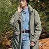 Elua Cashmere Blended Padding Coat 3 Types Choose 1