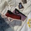 Wildness Sexy Lace Tanga Panties for Women, Low Waist Hollow Out Cross-Back Breathable Underwear