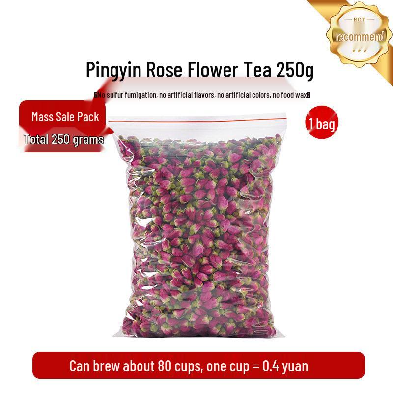 500g Pingyin Double-Petal Rose Tea for Brewing and Drinking – Loose Herbal Health Tea