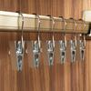 Portable Boot Hanger for Closet, Laundry Hooks with Clips, Boot Holder, Hanging Clips, Portable Multifunctional Hangers Single