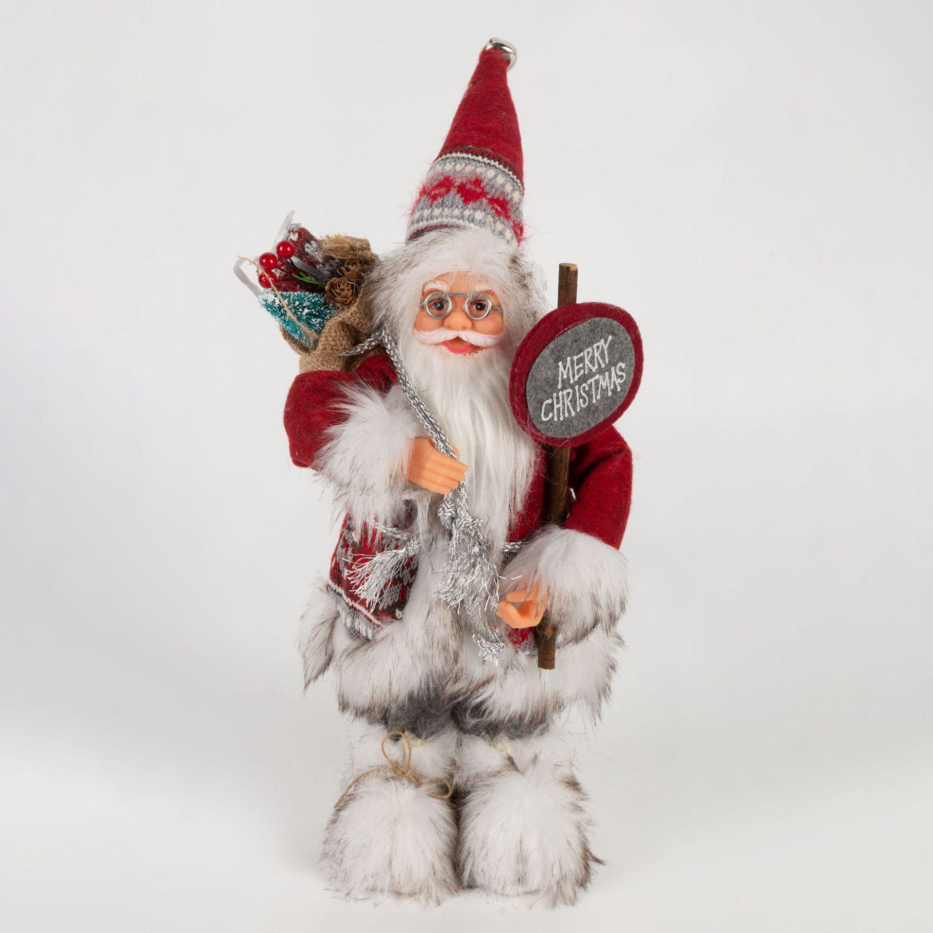 Santa Claus Christmas Ornament - Festive Doll Decoration & Gift