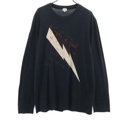 Paul Smith LONDON made in Japan Langarm-T-Shirt L schwarz Ron T Herren Gebraucht
