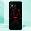 Anime Bad Boy Devil Phone Case For TCL NxtPaper 70 Pro 5G Painted TPU Black Back Cover Soft Silicone Funda Screen Protector Film