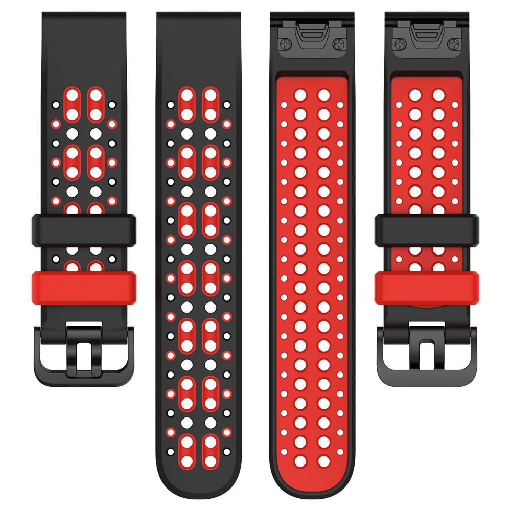22mm 26mm Marine Silicone QuickFit Sport Strap For Garmin Fenix E 8 8x 7 7X/6 6X PRO/5 5x Puls/Epix Pro/Enduro 3/Tactix 8 7 Band