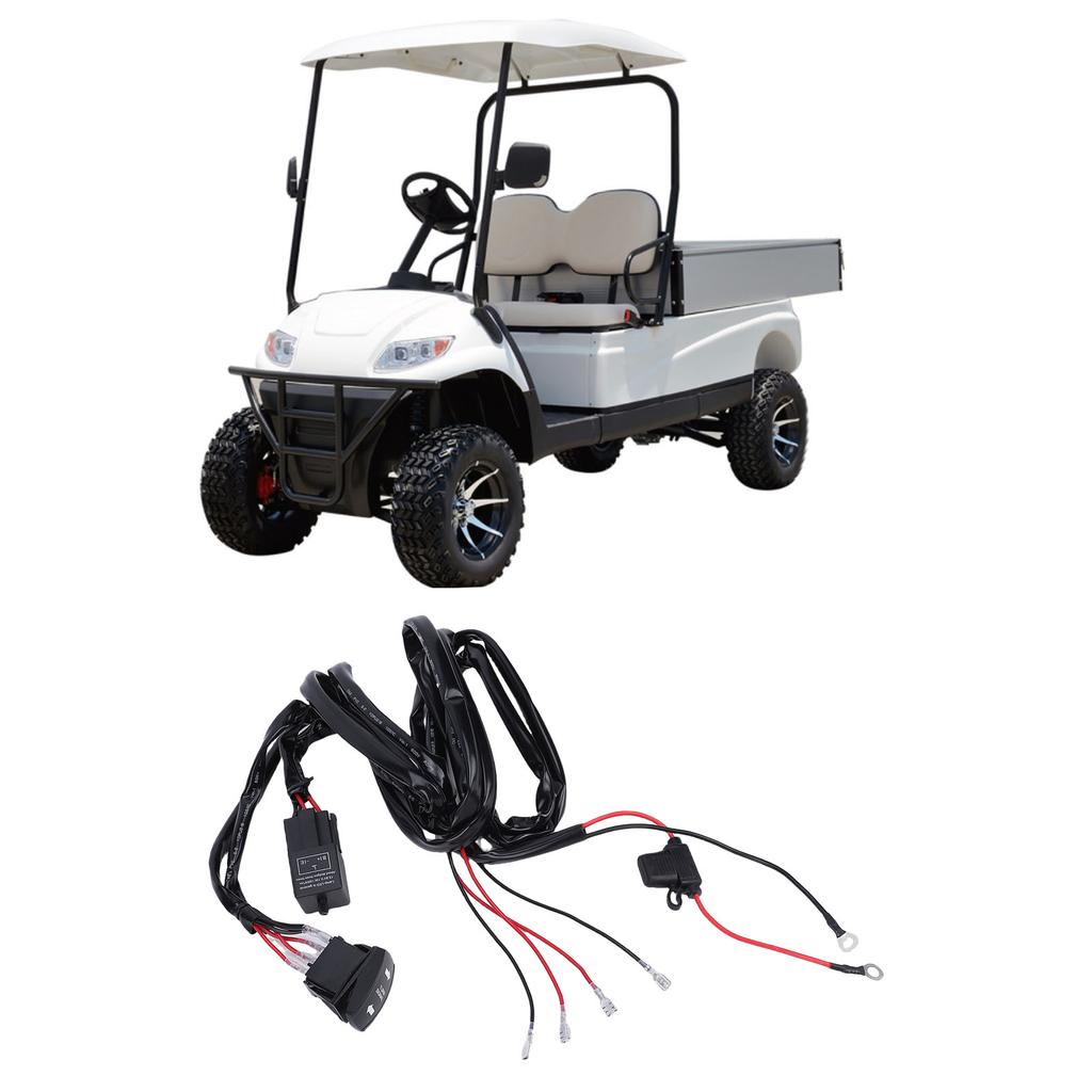 UTV Turn Signal Wiring Harness with   12V 24V Turn Signal Wiring 160W Replacement for      