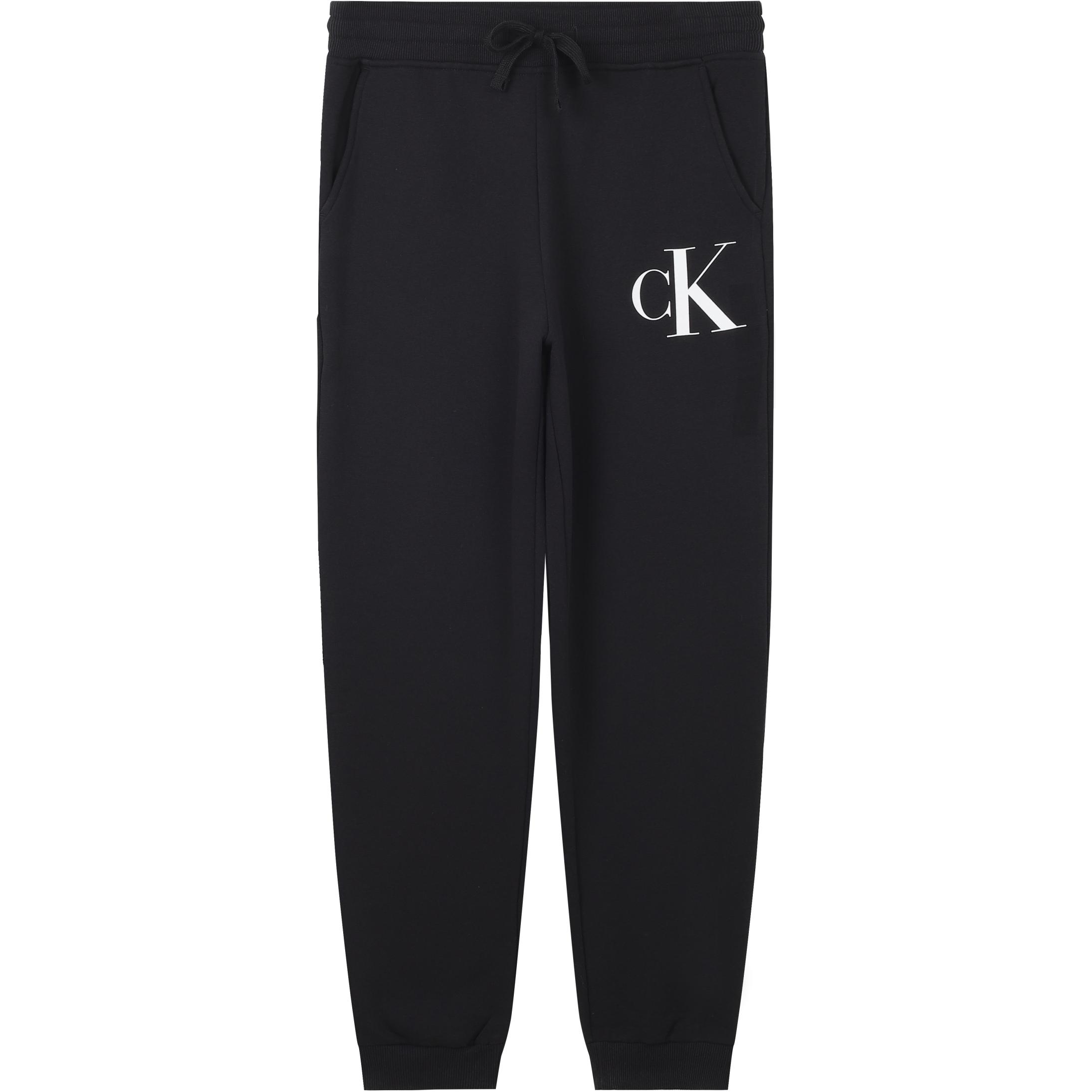

Calvin Klein Minimalist Comfortable Versatile Drawstring Casual Pants Men Bottoms Black 40JP836-001 XL