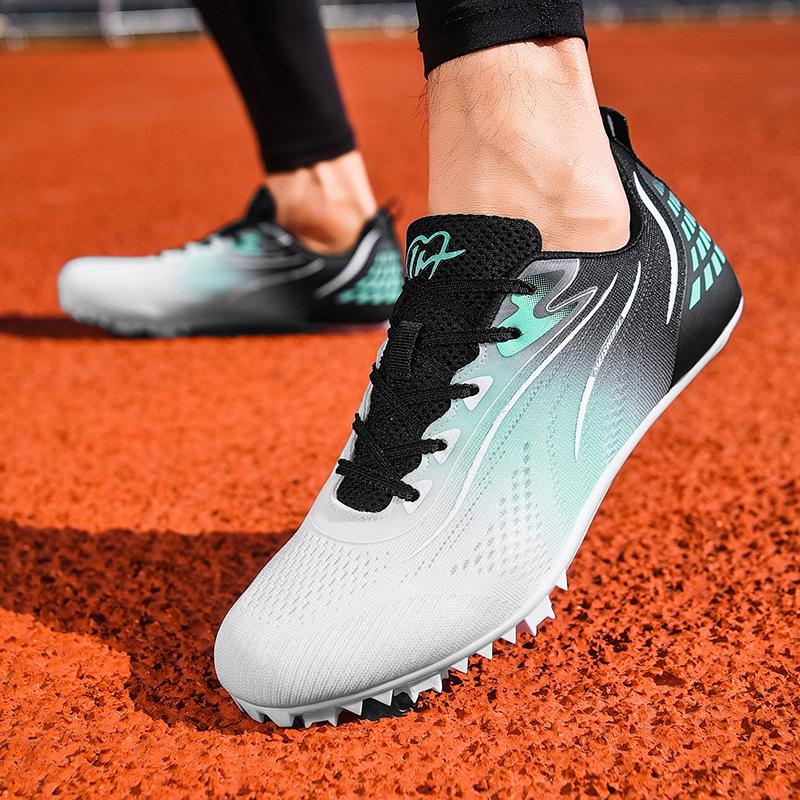 Track Shoes 2025 New Boys and Girls Youth Competition Track and Field Eight Nails Running Spikes Sports Running Shoes