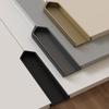 Furniture Hardware Zinc Alloy Recessed Cabinets Drawer Handles Bedside Tables Hidden Handles Closet Door Handles