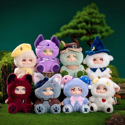 Cute Werewolf Plush Toy Silicone Ragdoll Anime Small Pendant Girl Student Backpack Pendant