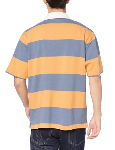 Canterbury S/S 4-inch Stripe Rugby Jersey 59_Sunset S