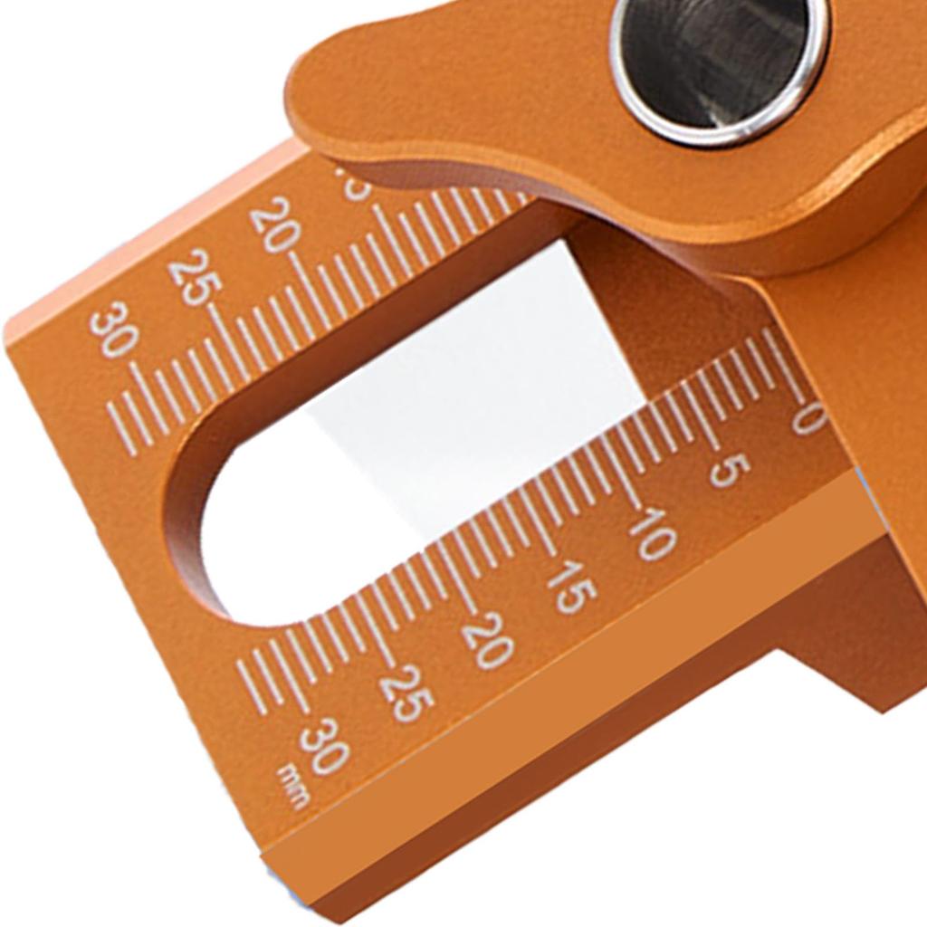 Aluminum Alloy Cabinet Door Mounting Jig with Support Arms and Holes for Easy Door Installation