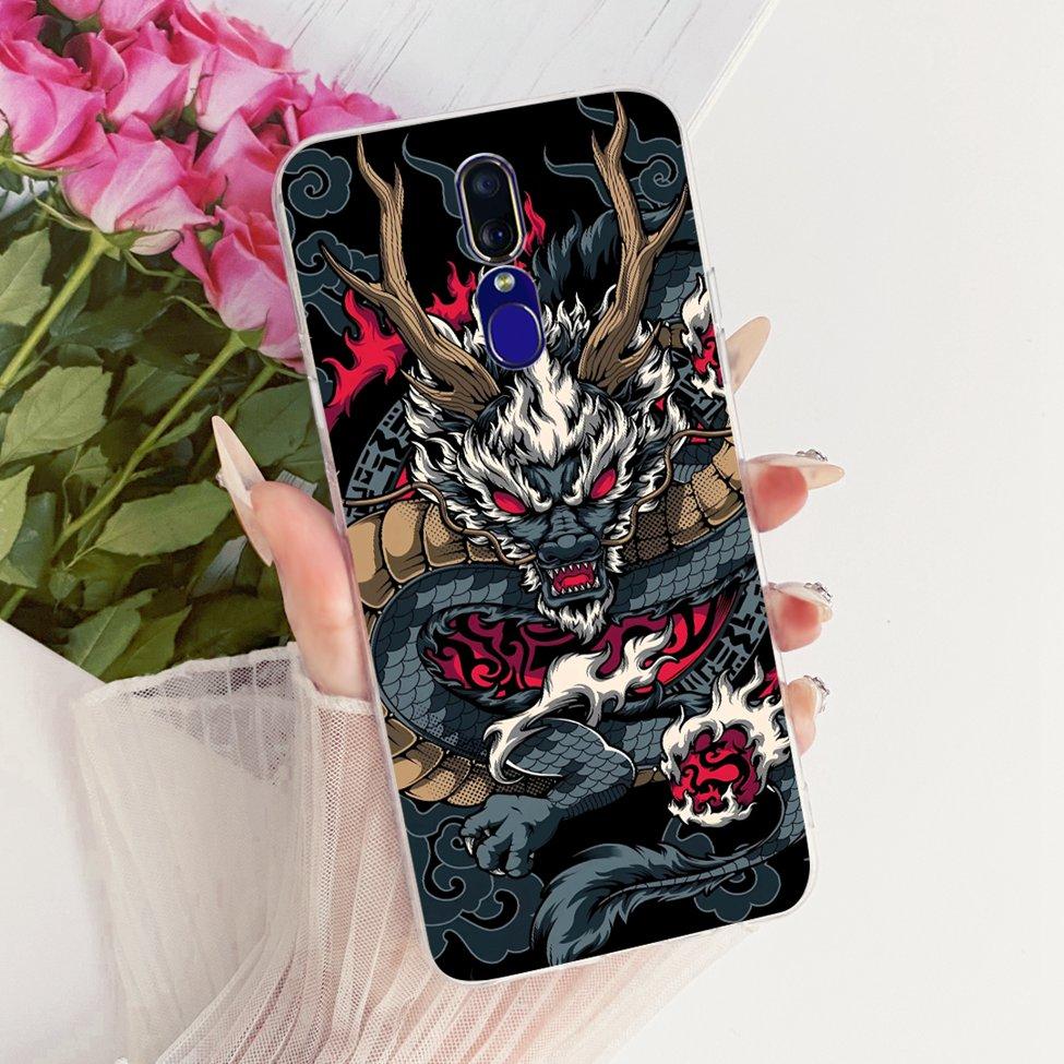 For Oppo F11 Case Cover Luxury Butterfly Love Fashion Flowers Cool Painted Phone Casing For Oppo CPH1913 CPH1911