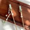 Pearl Water Drop Tassel Hairpin – Elegant Hanfu Hair Ornament for Women