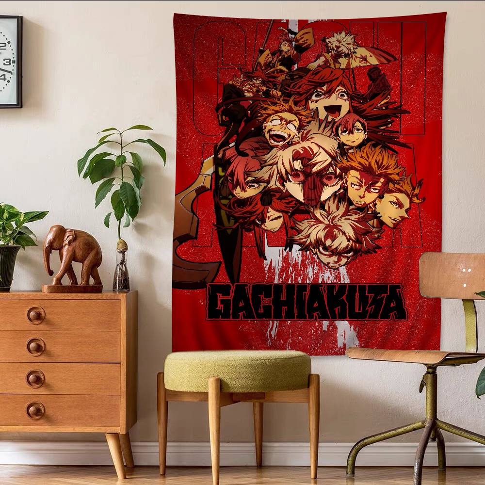 Weekly Shonen Magazine Cover Wall Tapestry Vibrant HyperPop of Manga Characters Trendy Room Decor for Anime  Manga Collectors
