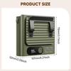 Waist Fan for Strong Wind, Portable Fan, Cooling Fans, Ideal Camping
