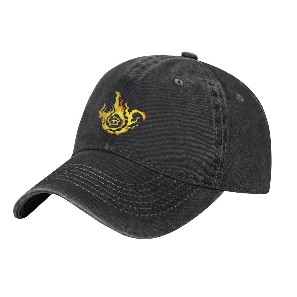 Eldened Ringed Warrior Jar Unisex Women Baseball Caps Distressed Denim Washed Hat Fashion Unstructured Soft Snapback Cap