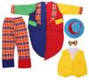 Pumpkin Parade Halloween Costume Set for Boys and Clown Sizes 120cm and 130cm Girls, 5-Piece Costume,