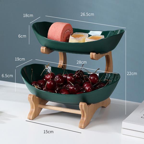 Excellent Fruit Serving Bowl Elegant Sturdy Fruit Serving Bowl Shelves Display Stand Luxury   for Dining Table