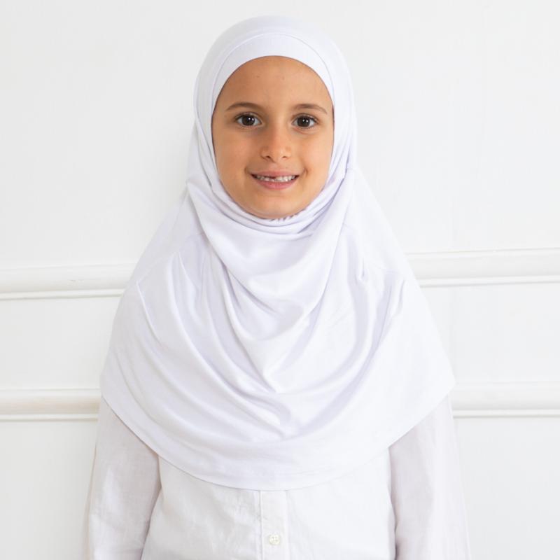 Easy To Wear Hijab For Girls, Muslim Scarf for Kids, Instant Hijabs For Women, Viscose Children Scarves For Ramadan Eid