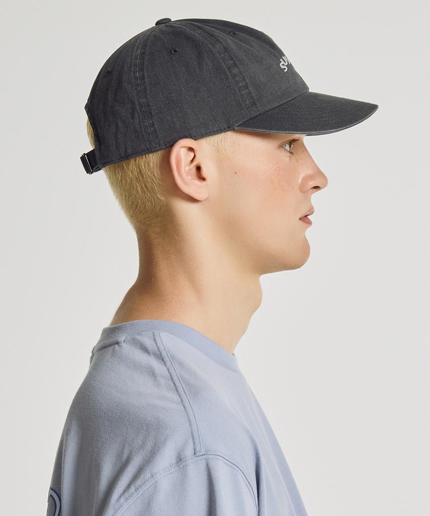 Nyuballanseu Nbgdgca013 / Sun-Kissed Dyed Ball Cap (Charcoal)