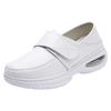 Women's Summer Leather Thick & Soft Sole Breathable Medical Work Shoes