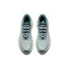 Anta Round Toe Lace-Up Shock Absorbing Wear-Resistant Low-Top Running Shoes Men Sneaker Light-Gray Green 112415531-2