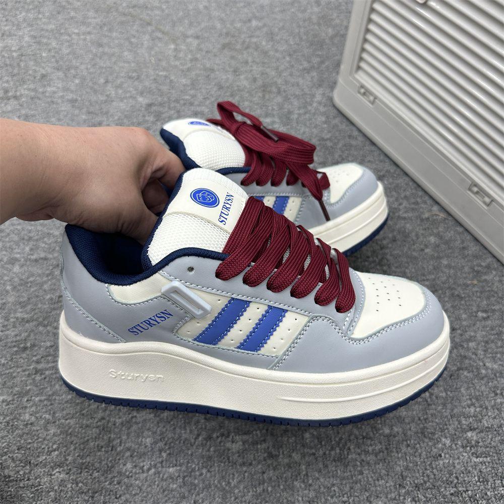 Niche Platform Bread Shoes Men's Summer New Couple Versatile Casual Sports Board Shoes Women