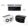 Solar Car Fan USB Rechargeable Exhaust Fan Air Circulation Cooling and Heat Dissipation High Wind Power 3 Head Ventilation Fan