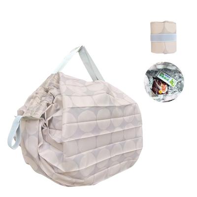 KeidaX Made Japan Eco Bag Cooling Type Foldable Can Be Folded All Once Zipper Included Large Capacity Compact Lightweight Shopping Ladies Men Stylish