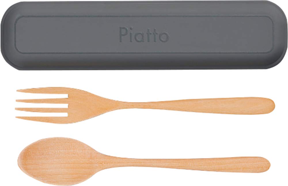 Showa Piatto EM Cutlery Matte 17 X 4 X Cm Set, Gray, 2.6