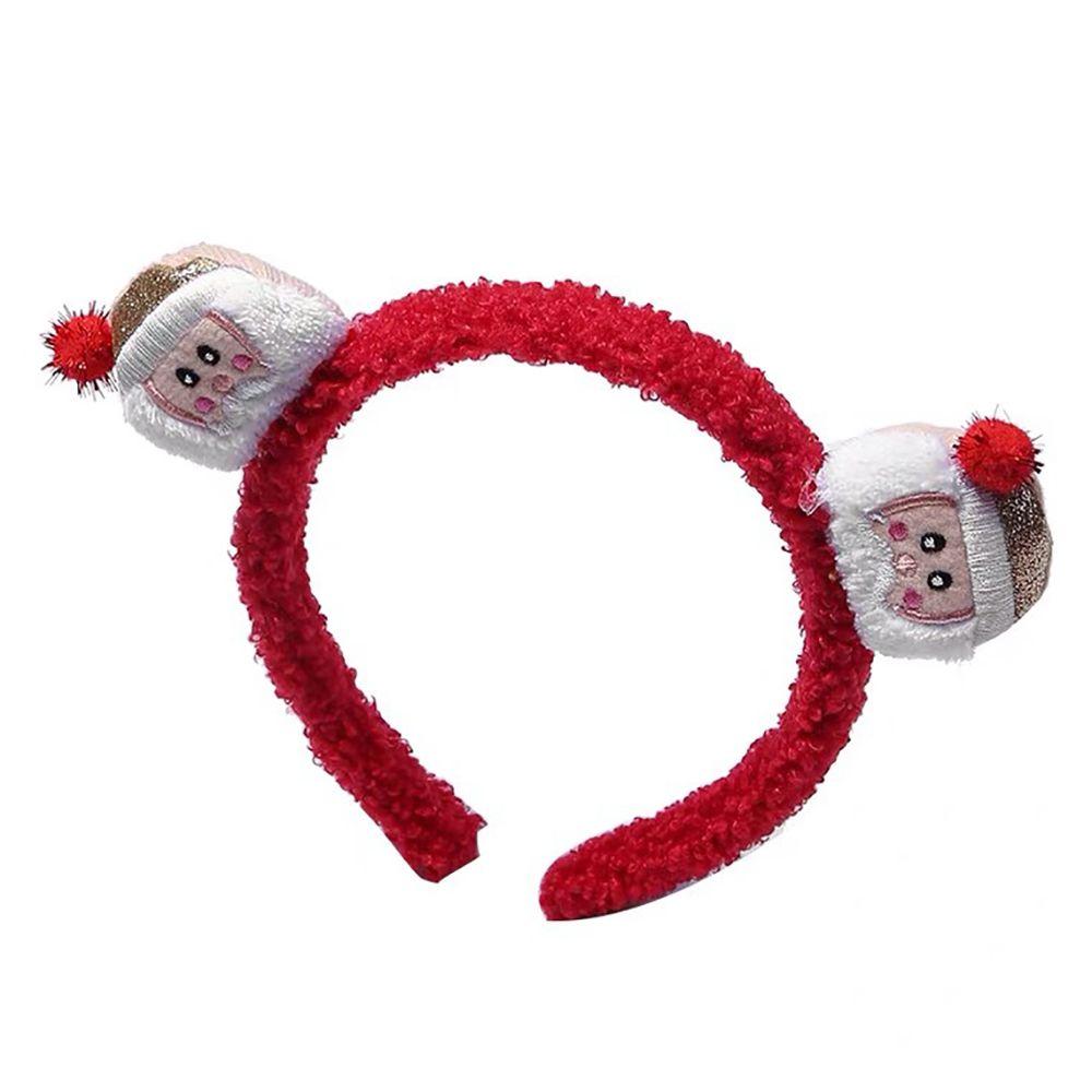 Cloth Snowman Christmas Cartoon Headband Hair Accessories Korean Style Head Hoop Women Hair Band