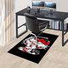 1pc Sanrio Hello Kitty Mermaid Printed Office Carpet Rectangle Rug Under The Table,Perfect Room Decor for Living Room, Bedroom, Kitchen, Non-slip Floo