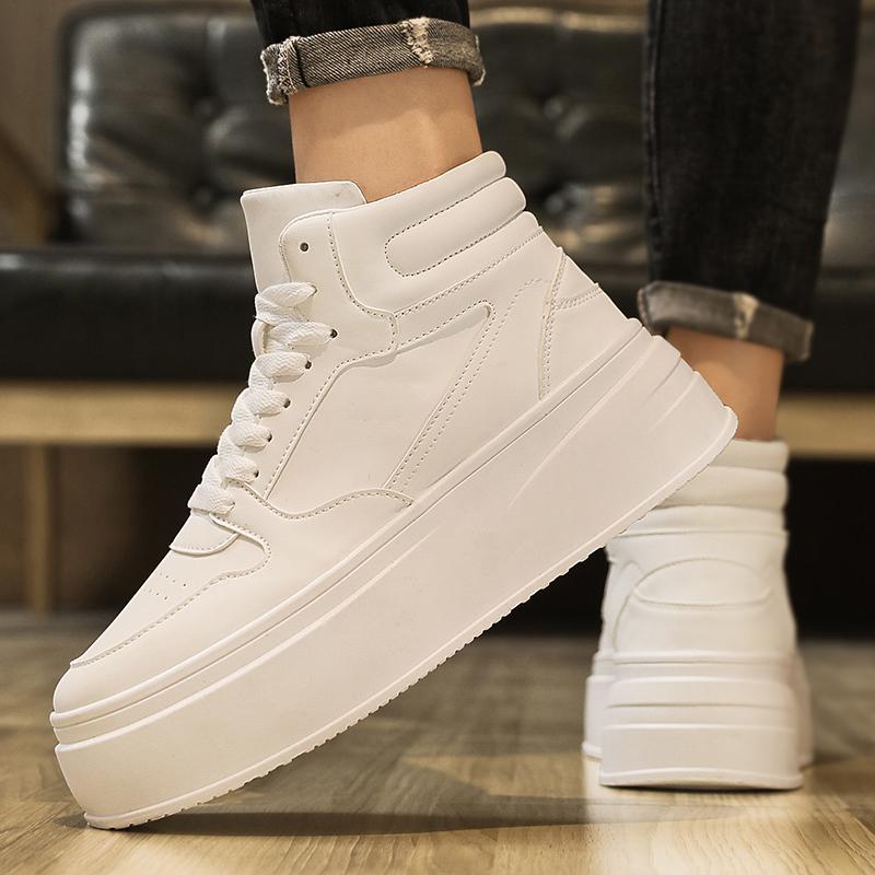 New Running Shoes Men Messi Shoes High-top Comfortable Sports Outdoor Sneakers White Skateboarding Shoes Chaussure Homme