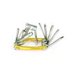 11-in-1 Portable Bicycle Repair Kit with Chain Breaker and Tire Patch Tools for Mountain and Road Bikes