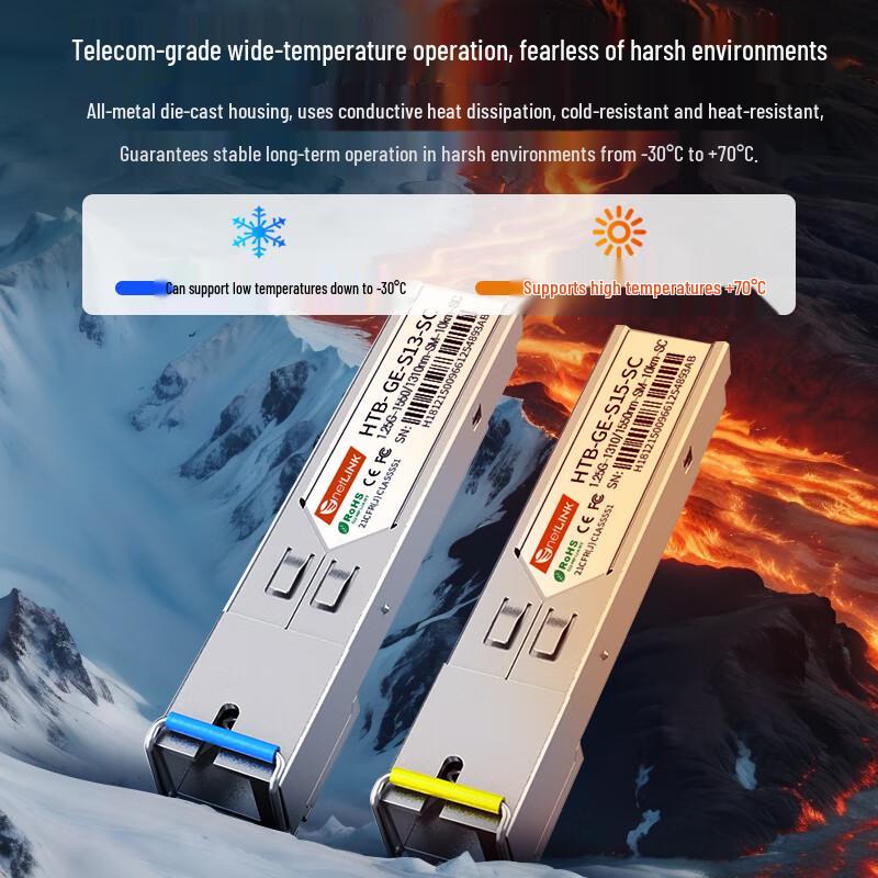 netLINK Gigabit SFP Optical Module Pair