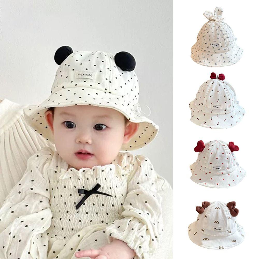 Sunshade Kids Bucket Hat Thin Sun Visor Hats Fashion Toddlder Infant Cap  For Spring Summer Autumn