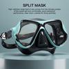 Diving Mirror Soft Silicone High Definition Tempered Glasses Swimming Goggles Adult Large Frame Men Women Submarine Mask 1PC