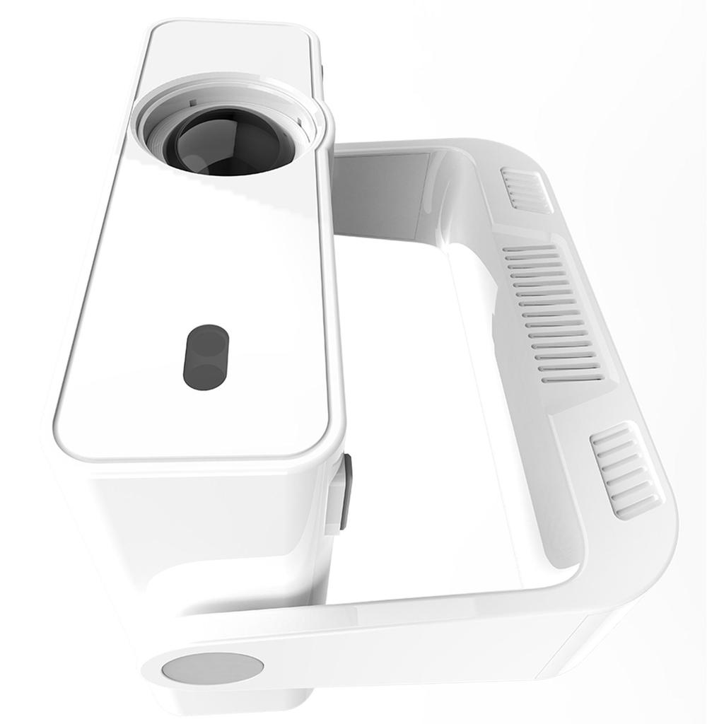 Upgraded HD Mini Projector with 230 ANSI, Android OS, Smart Gimbal Speaker, WiFi