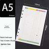 A6 Loose-Leaf Binder Refill: 6-Hole Planner & Budget Notebook Sheets