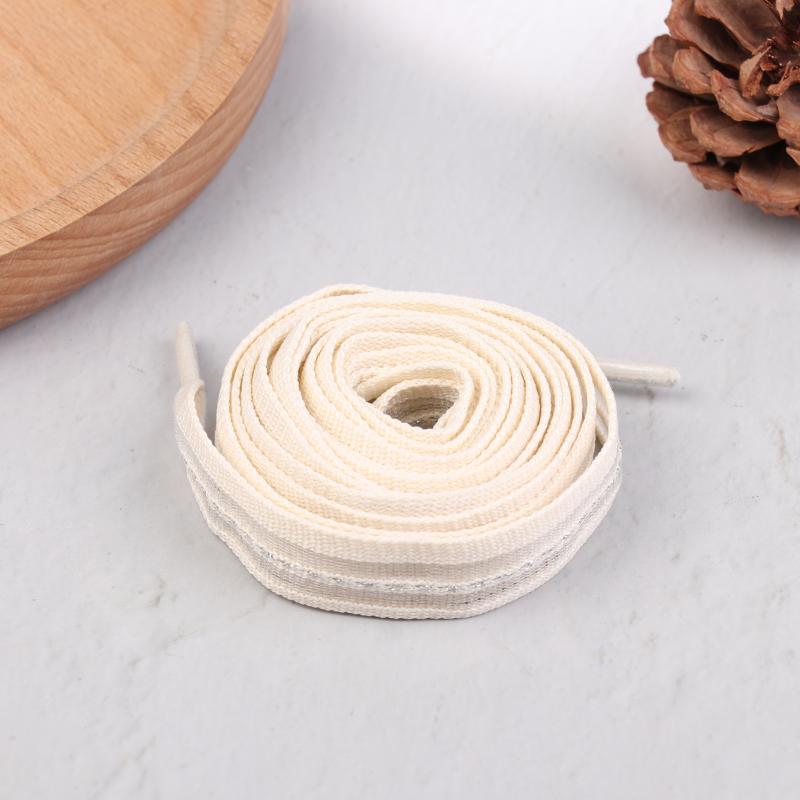 2Cm Bow Wide Flat Shoelaces Fish Silk Transparent Striped Shoelaces Sneaker Black Sport Training Shoes Casual Shoes Laces
