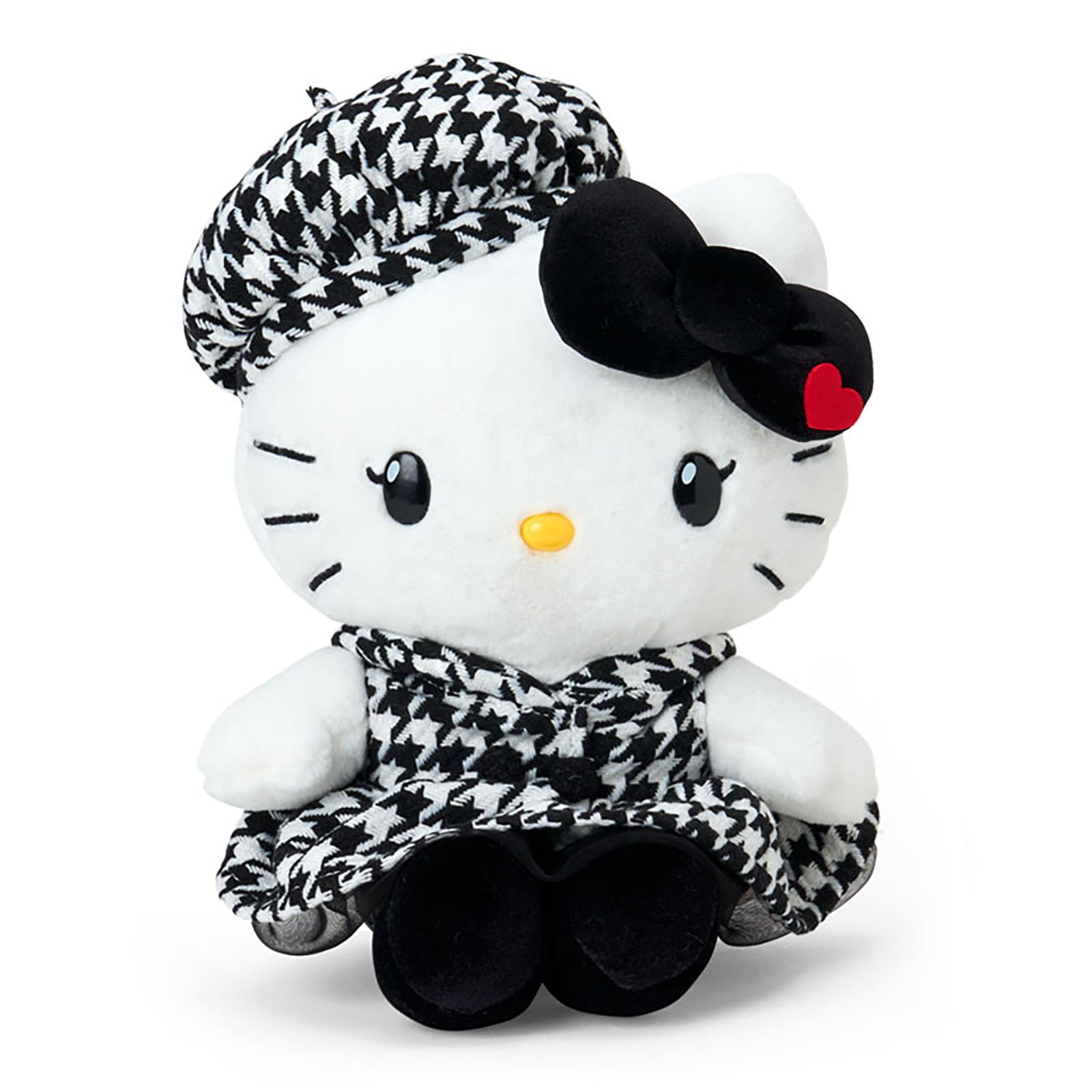 

Sanrio Hello Kitty Plush Toy Girly Twin for ages 3 and 148474 (Monochrome Coordinate) up,