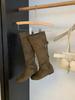 Boots women's inner height increase retro western cowboy boots autumn and winter new but knee high knight boots