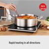 304 Stainless Steel Hot Pot: Three-Layer Thickened Soup & Frying Pan, Large Capacity Household Cookware