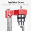 Adjustable Woodworking Drill Locator Hole Punch Template Tool for Precise Drilling and Punching in Furniture Making and DIY