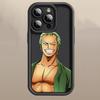 D-28 One Piece Zoro  Case for iPhone 15 14 13 12 8 Plus Samsung S24 S23 Ultra A04S A05S Huawei P40 P50 P60 Nova 11 Pro Max OPPO A17K Reno 10