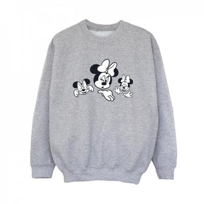 Boys Minnie Mouse Three Faces Sweatshirt