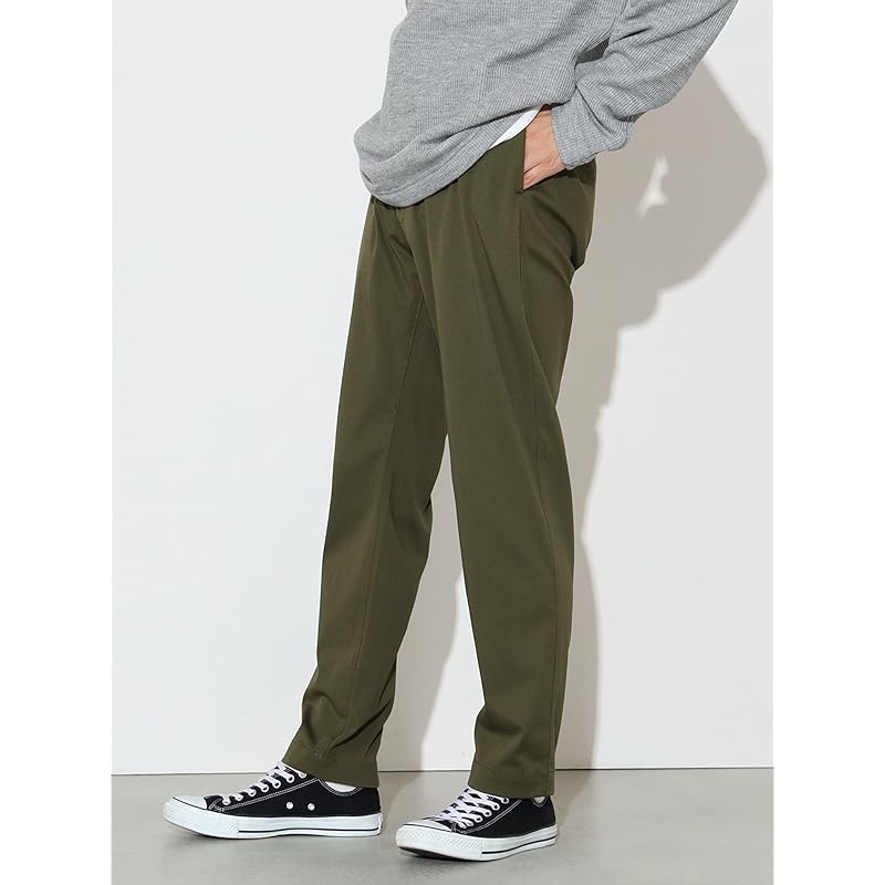 [Beams Heart] pantaloni vis stretch ușor bărbați OLIVE S